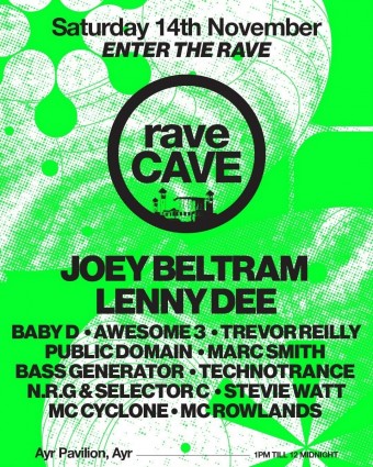 raveCAVE - Enter The Rave at Ayr Pavilion
